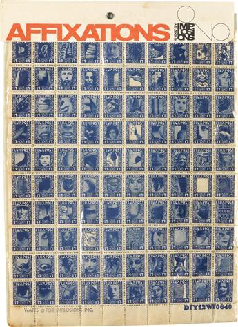 Collection of Fluxus paper items